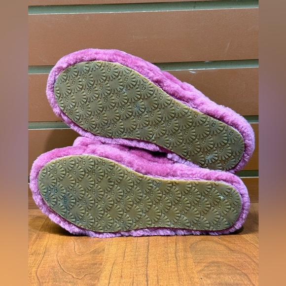 UGG Fuzzy Mauve Women's Slippers - Picture 5 of 6